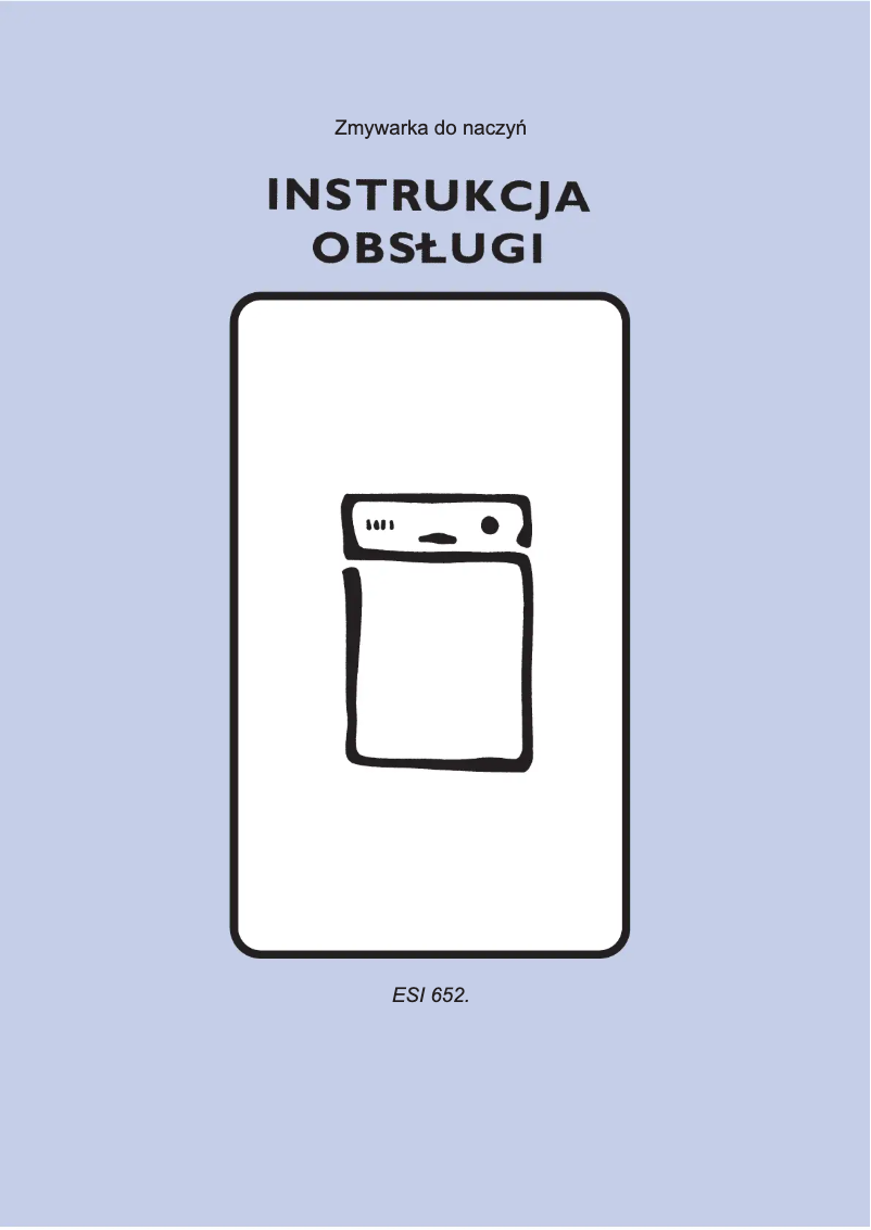 Página 1 del manual Manual de usuario Electrolux ESI652W