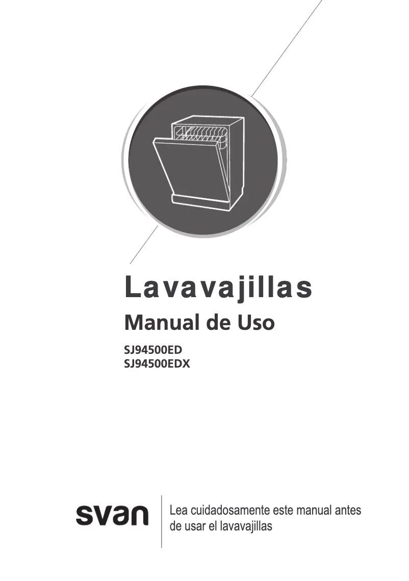 Page 1 de la notice Manuel utilisateur SVAN SJ94500ED