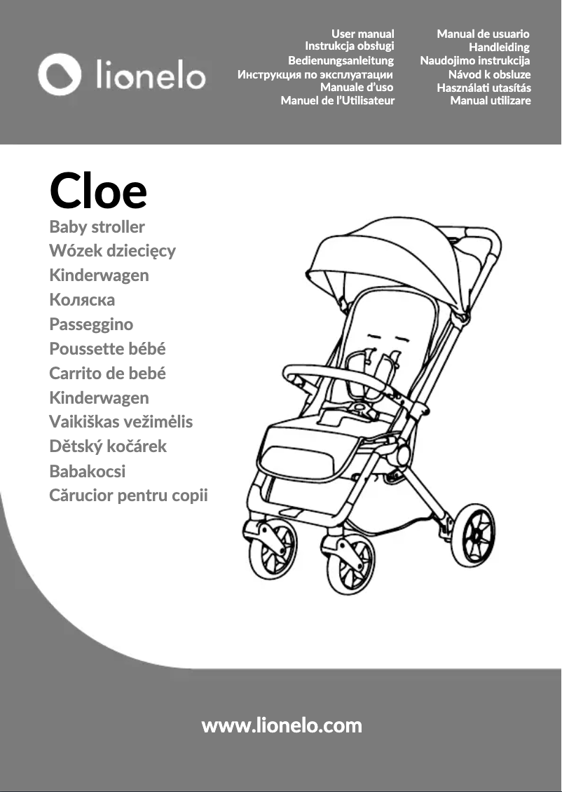 Página 1 del manual Manual de usuario Lionelo Cloe