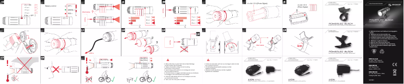 Image de la première page du manuel de l'appareil Powerled Black