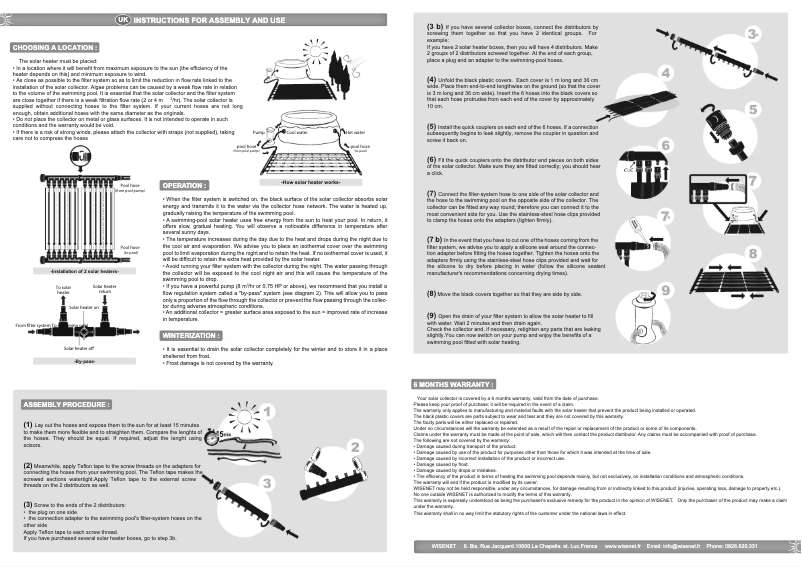 Page 1 de la notice Manuel utilisateur Gre AR20691