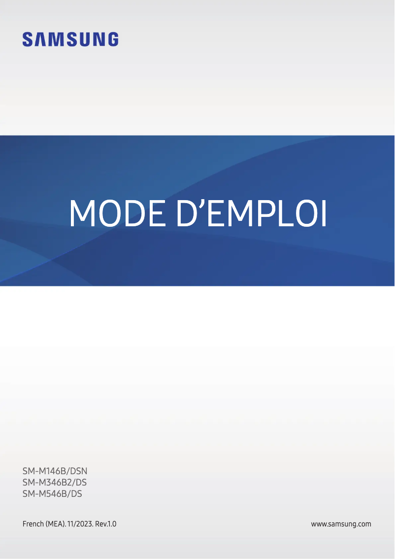 Página 1 del manual Manual de usuario Samsung Galaxy M34 5G