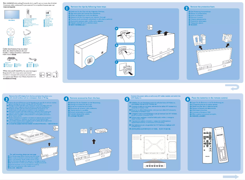 First page image of the manual for BDL5585XL