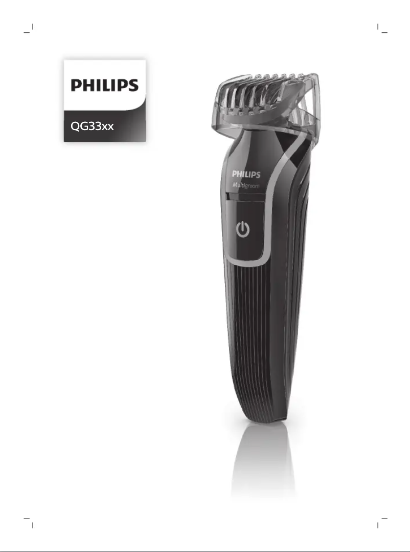 Page 1 de la notice Manuel utilisateur Philips MULTIGROOM Series 3000 QG3327