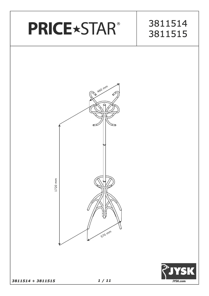 Página 1 del manual Manual de usuario JYSK Price Star