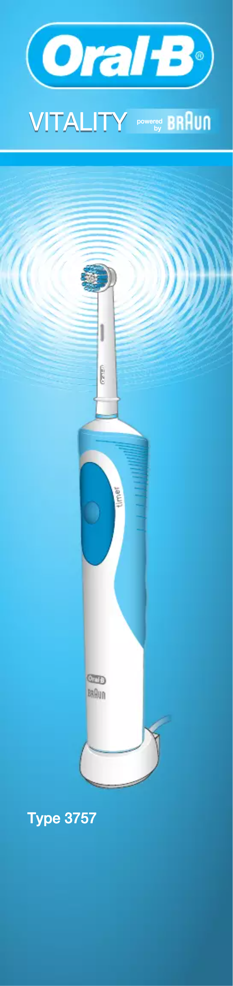 Image de la première page du manuel de l'appareil Vitality Precision Clean