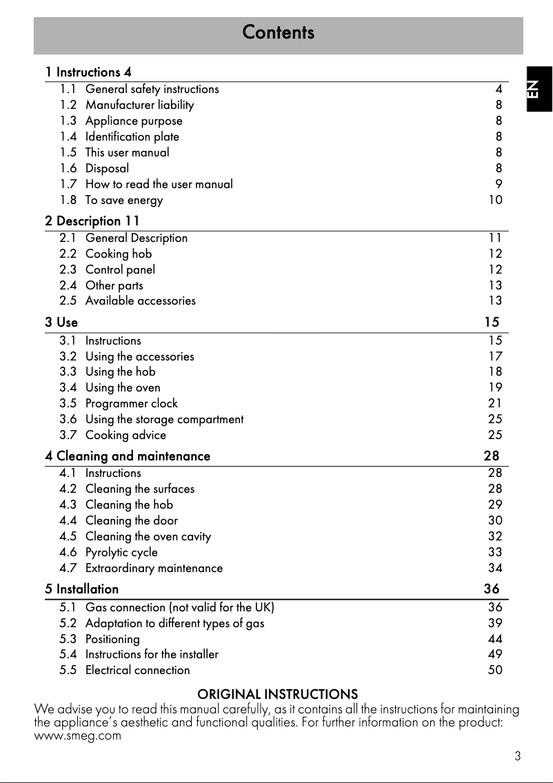 Page n°1 - Brochure Smeg C7GPX9