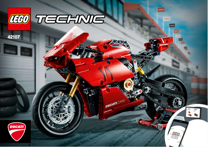 Page n°1 - Manuel utilisateur Lego Technic 42107