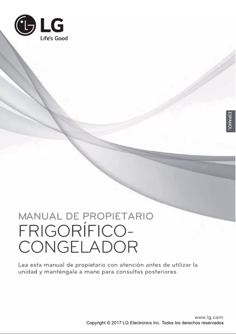 Page 1 de la notice Manuel utilisateur LG LB36WVP