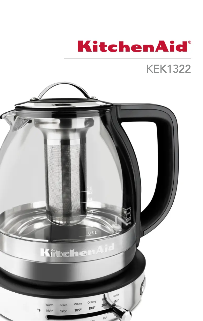Page n°1 - Manuel utilisateur KitchenAid KEK1322SS