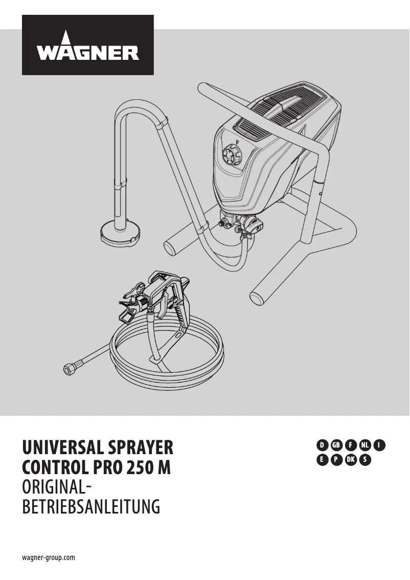 Image de la première page du manuel de l'appareil Control Pro 250 M