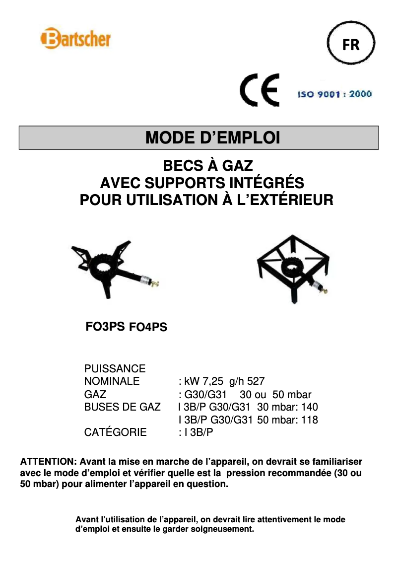 Image de la première page du manuel de l'appareil K750