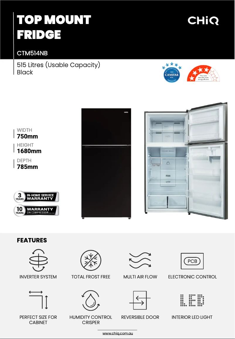 Image de la première page du manuel de l'appareil CTM514NB