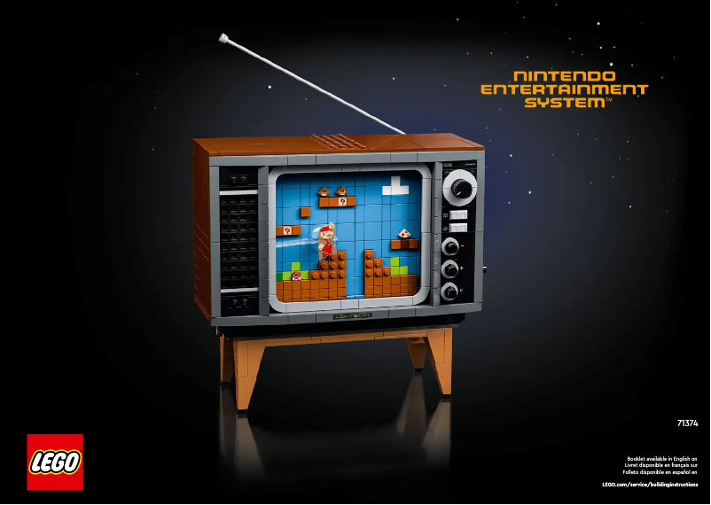 Image de la première page du manuel de l'appareil Super Mario 71374