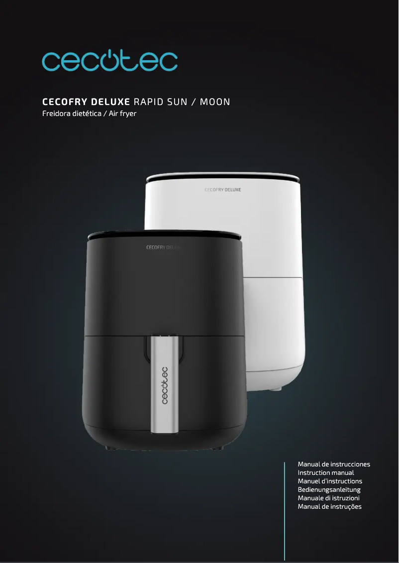 Page n°1 - Manuel utilisateur Cecotec Cecofry Deluxe Rapid Sun