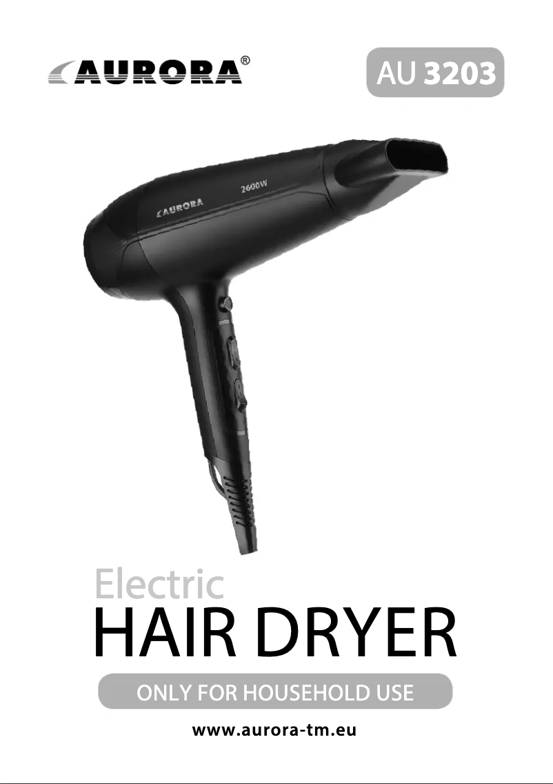 Page 1 de la notice Manuel utilisateur Aurora AU3203