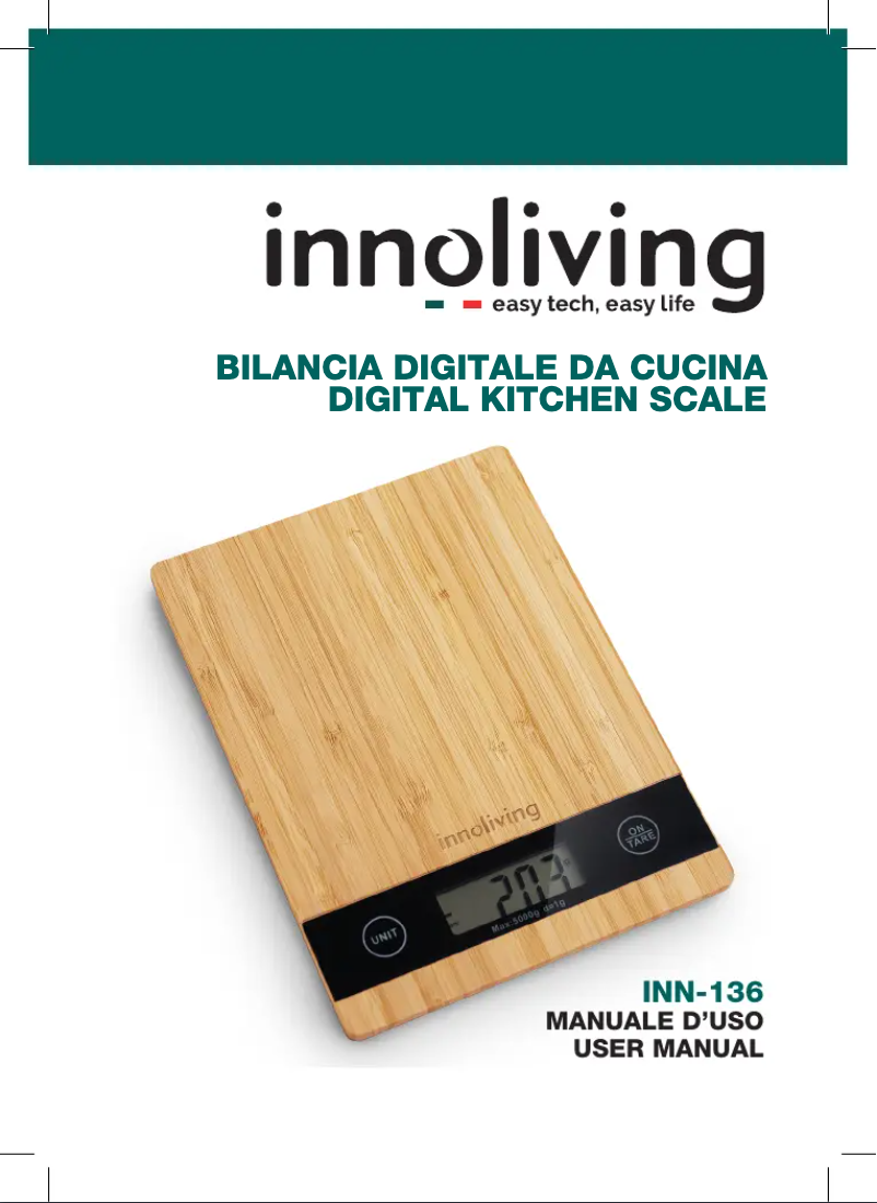 Page n°1 - Manuel utilisateur Innoliving INN-136