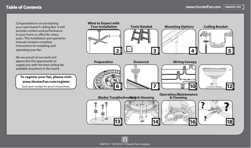 Image de la première page du manuel de l'appareil Royal Oak 54017