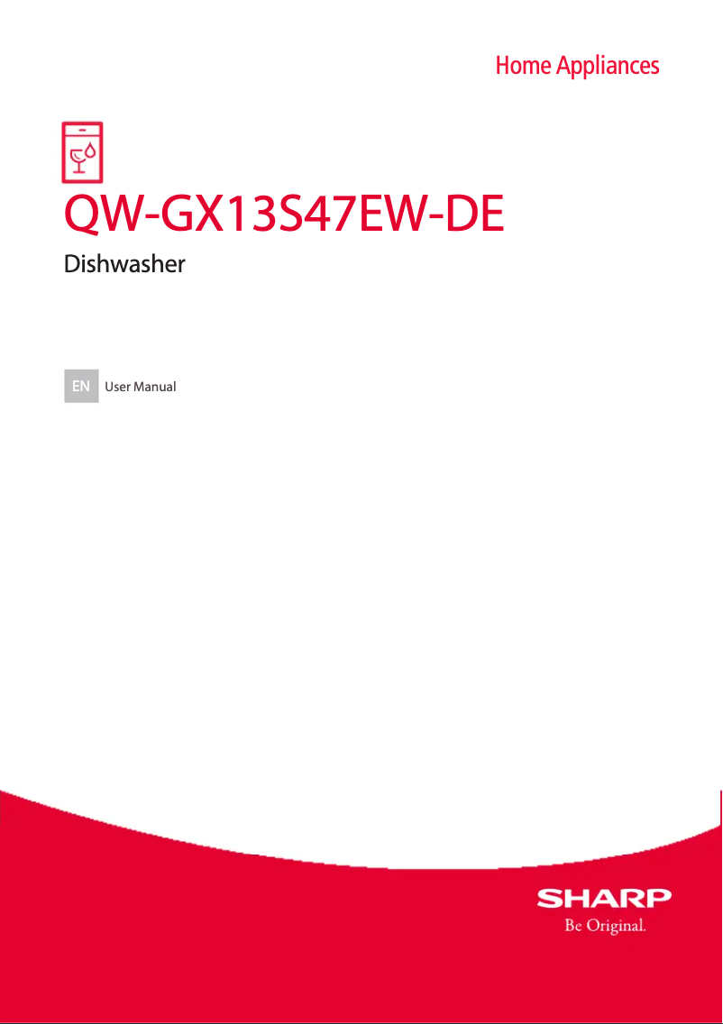 Image de la première page du manuel de l'appareil QW-GX13S47EW-DE