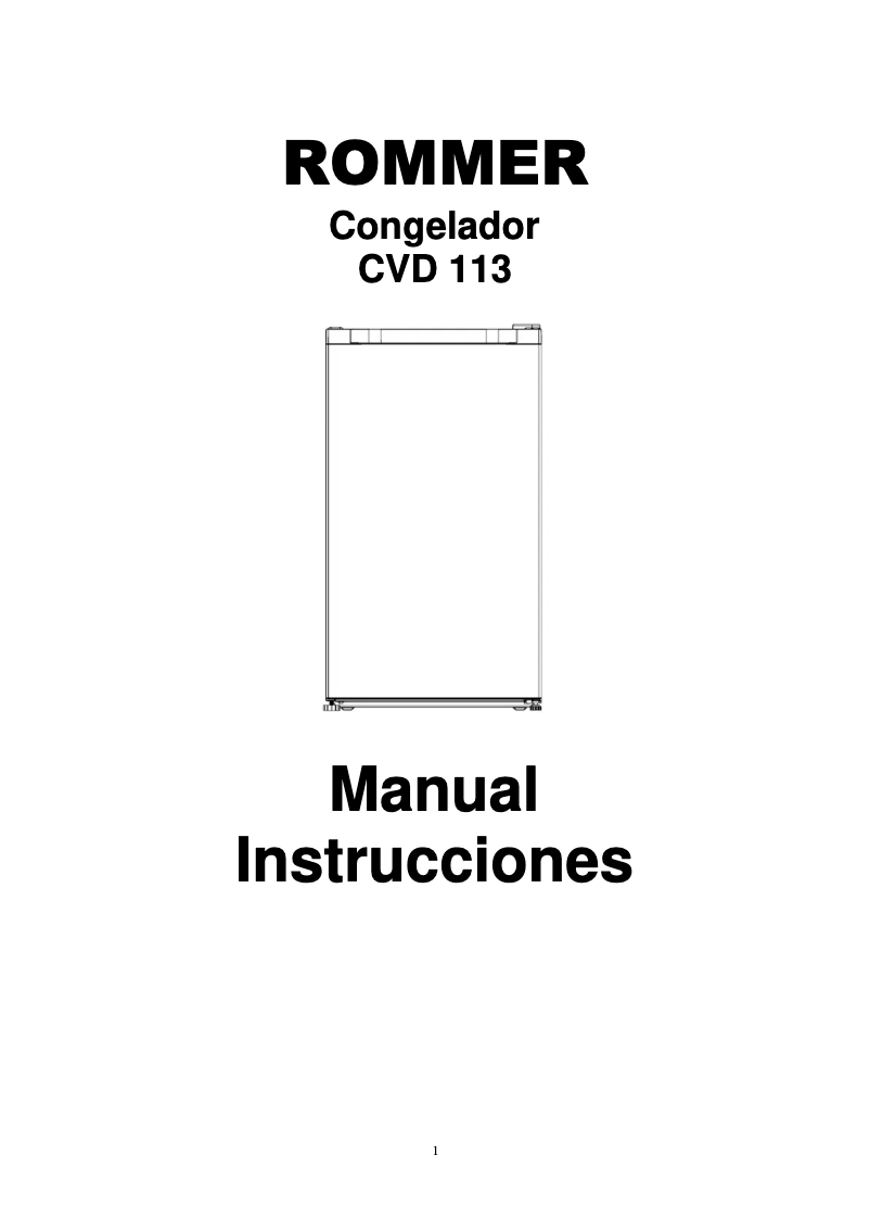 Image de la première page du manuel de l'appareil CVD 113