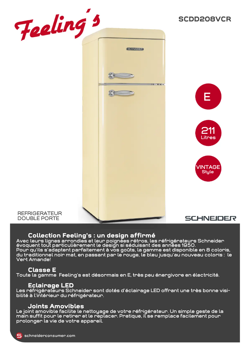 Image de la première page du manuel de l'appareil SCDD208VCR