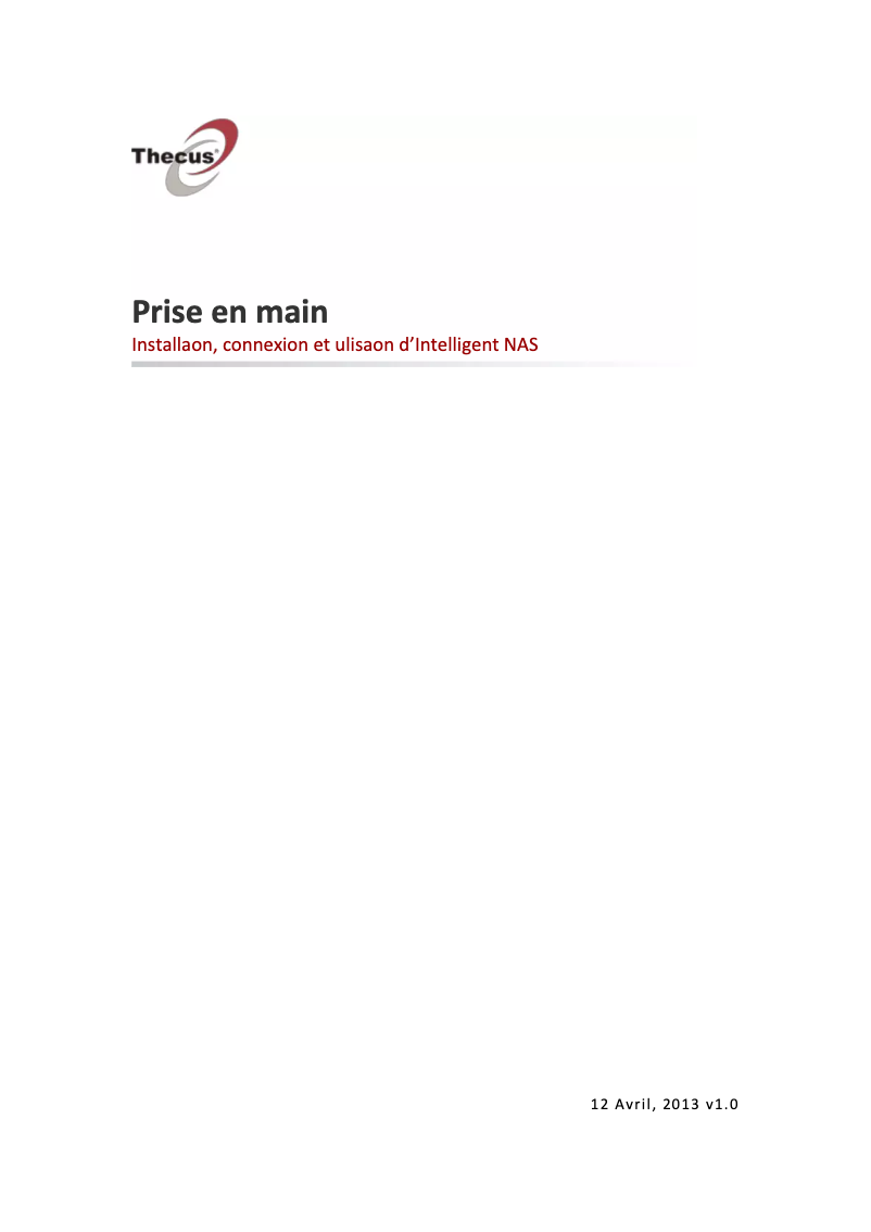 Image de la première page du manuel de l'appareil N4520