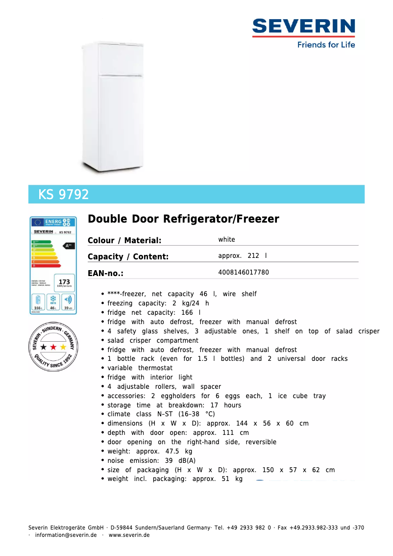 Image de la première page du manuel de l'appareil KS9792