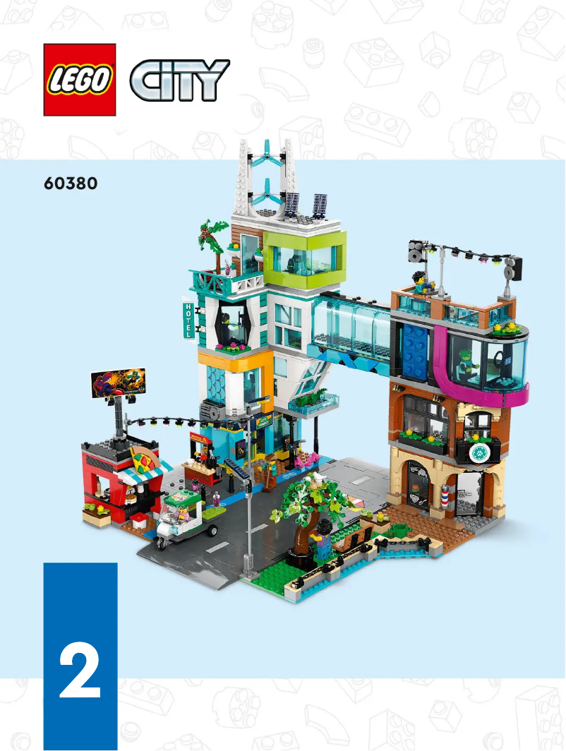 Page n°1 - Consignes visuelles Lego City 60380