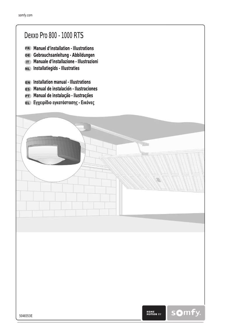 Image de la première page du manuel de l'appareil DEXXO Pro 1000 RTS