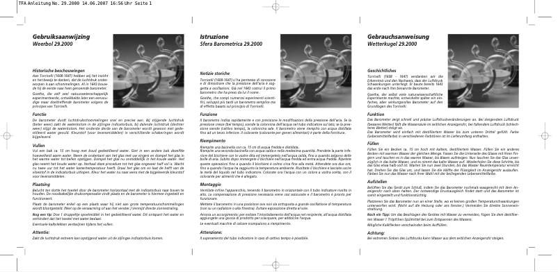 Imagen de la primera página del manual del dispositivo 29.2000.01