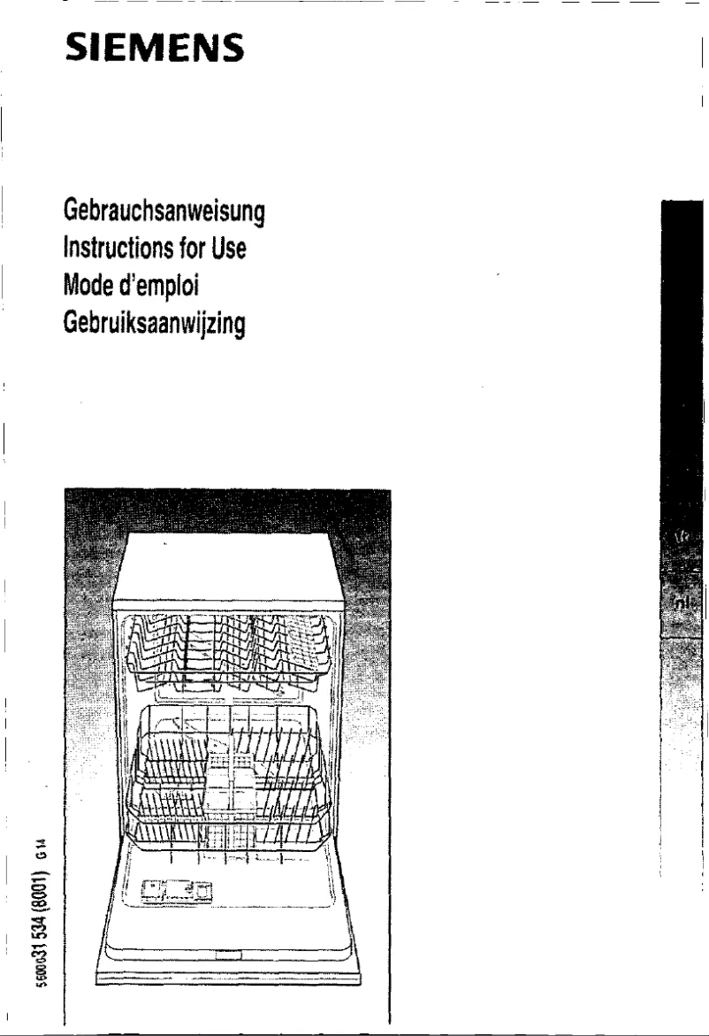 Page n°1 - Manuel utilisateur Siemens SE34662