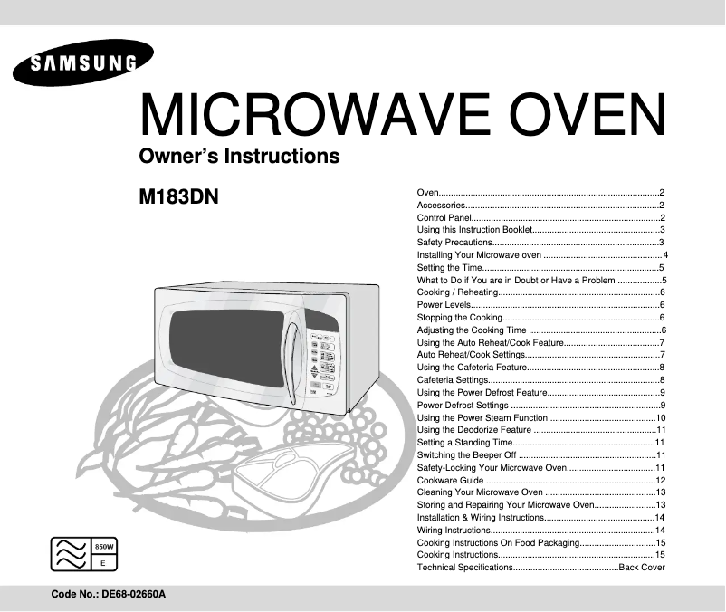 Page 1 de la notice Manuel utilisateur Samsung M183DN