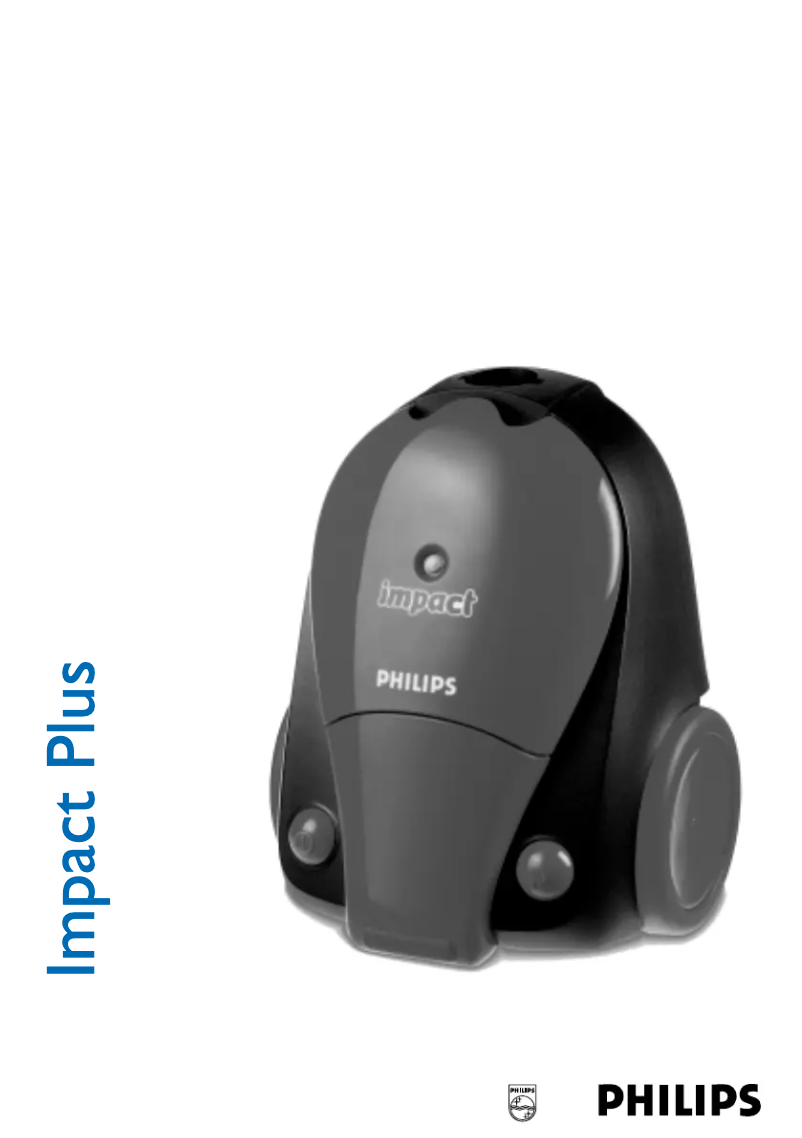 Page 1 de la notice Manuel utilisateur Philips Impact Plus FC8381