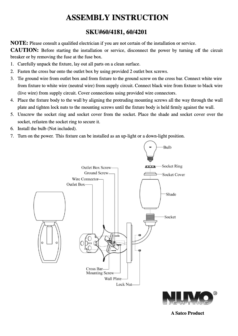 Image de la première page du manuel de l'appareil Helium 60/4181