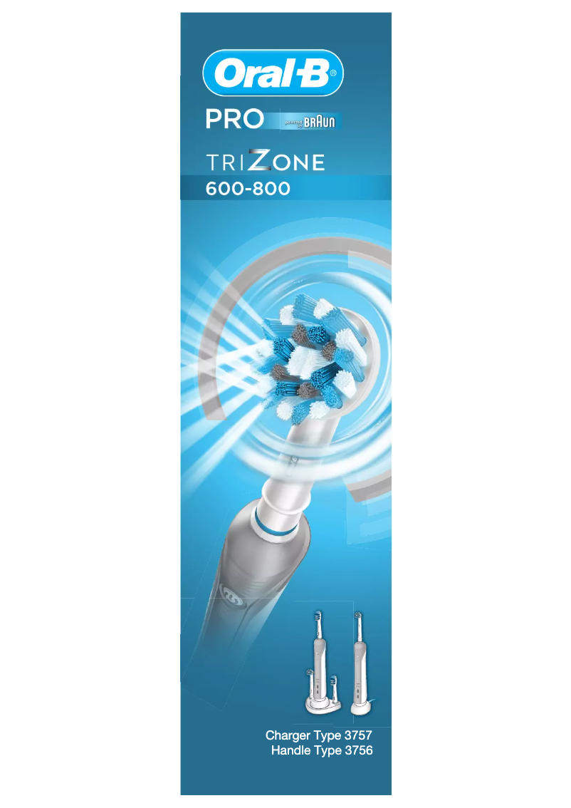 Page 1 of the manual User Manual Oral-B Pro 750