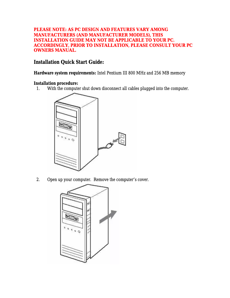 Page n°1 - Manuel utilisateur Sony Optiarc BD-5850H