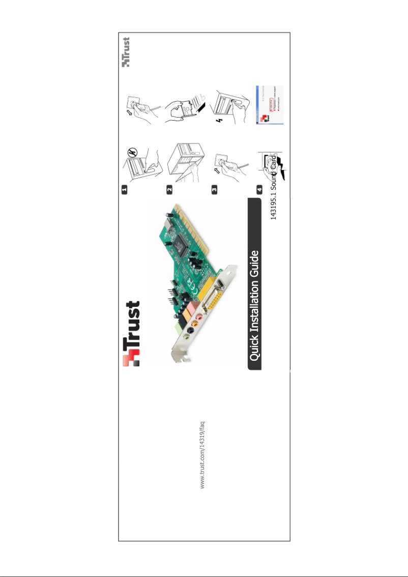 Page 1 de la notice Manuel utilisateur Trust SC-5100