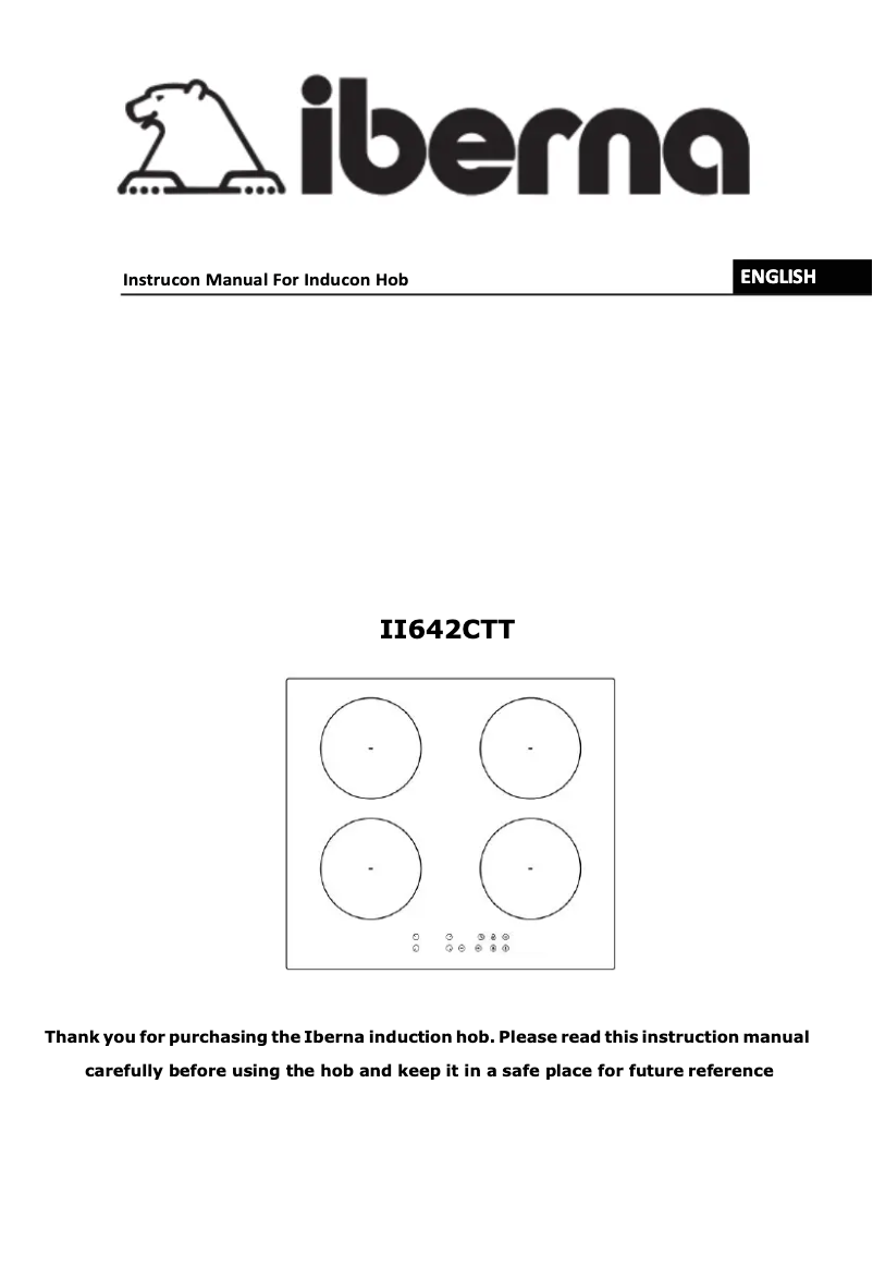 Image de la première page du manuel de l'appareil II642CTT