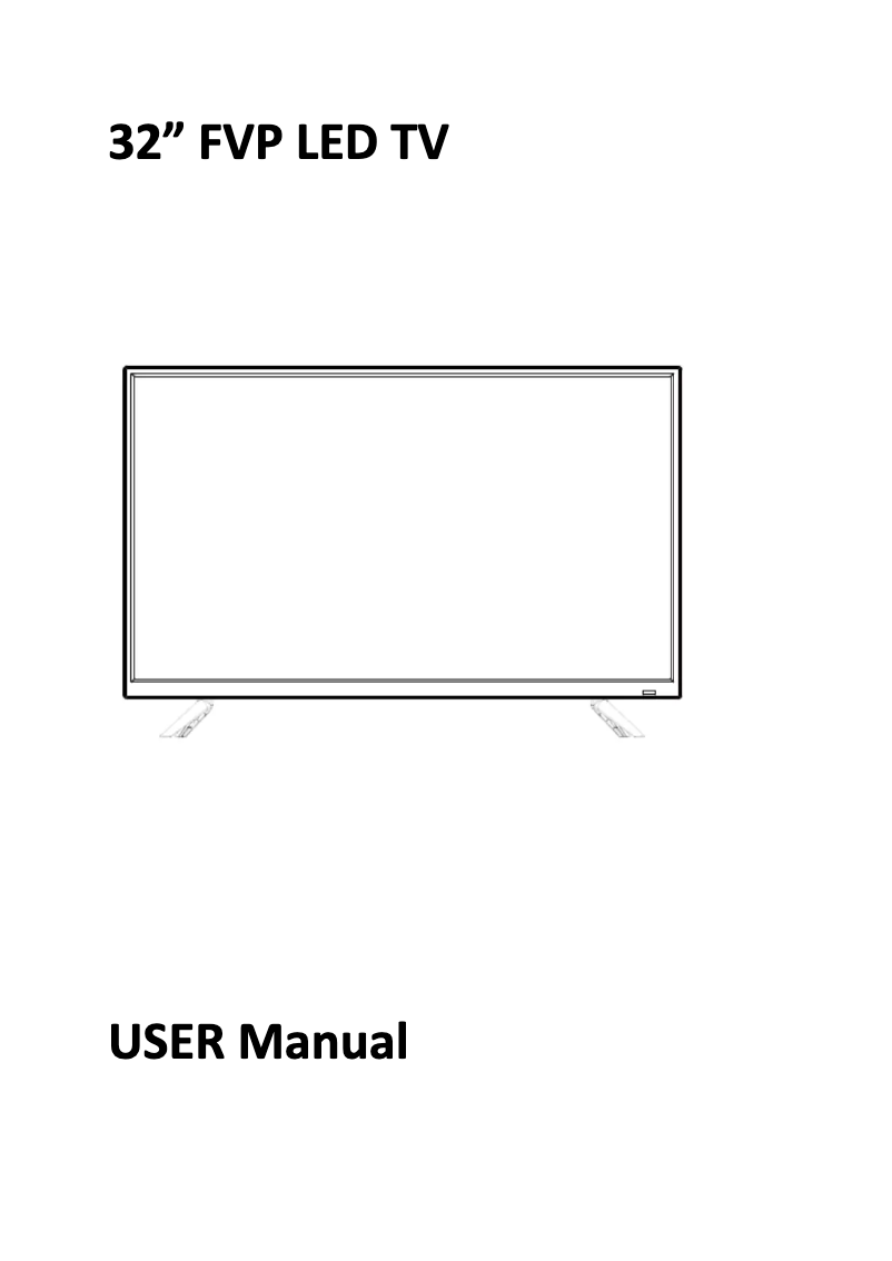 Image de la première page du manuel de l'appareil C32FVP