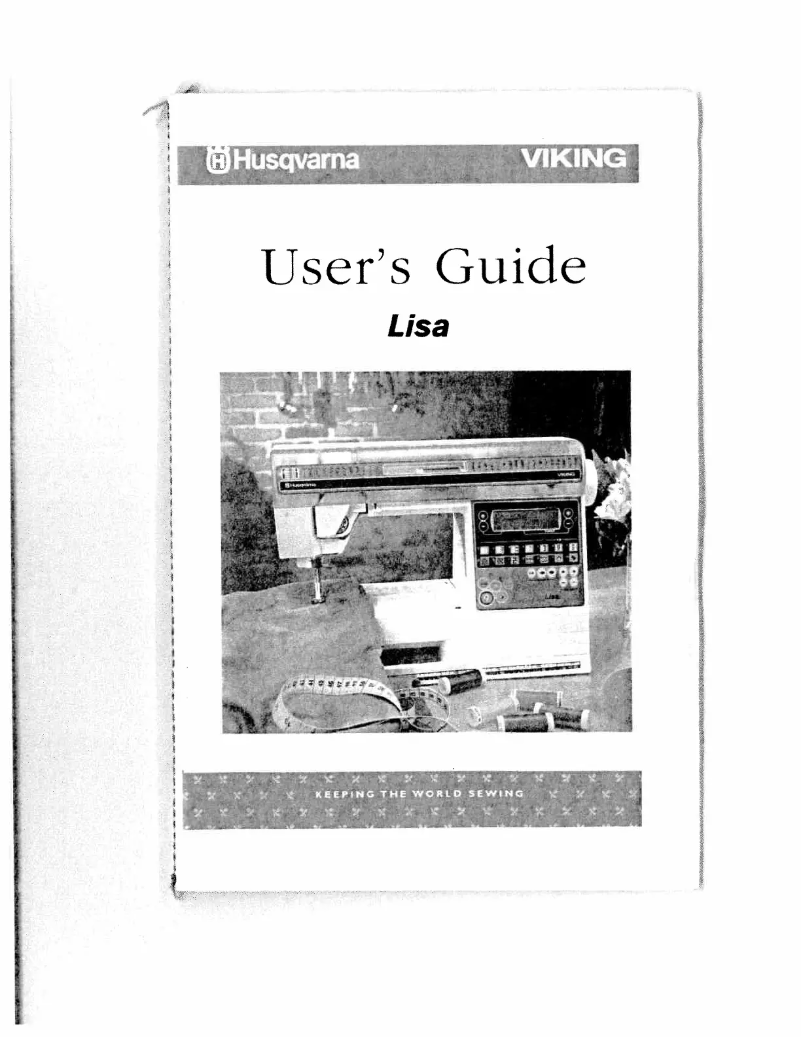 Page n°1 - Manuel utilisateur Husqvarna Lisa