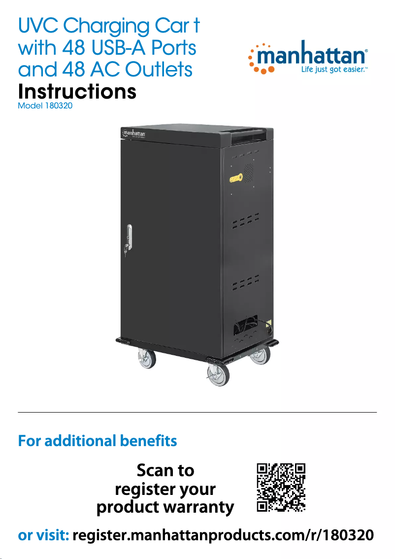 Page 1 de la notice Manuel utilisateur Manhattan 180320