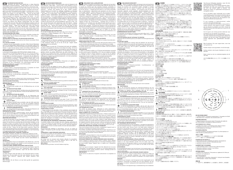 Page n°1 - Manuel utilisateur Evapolar evaLIGHT plus EV-1500