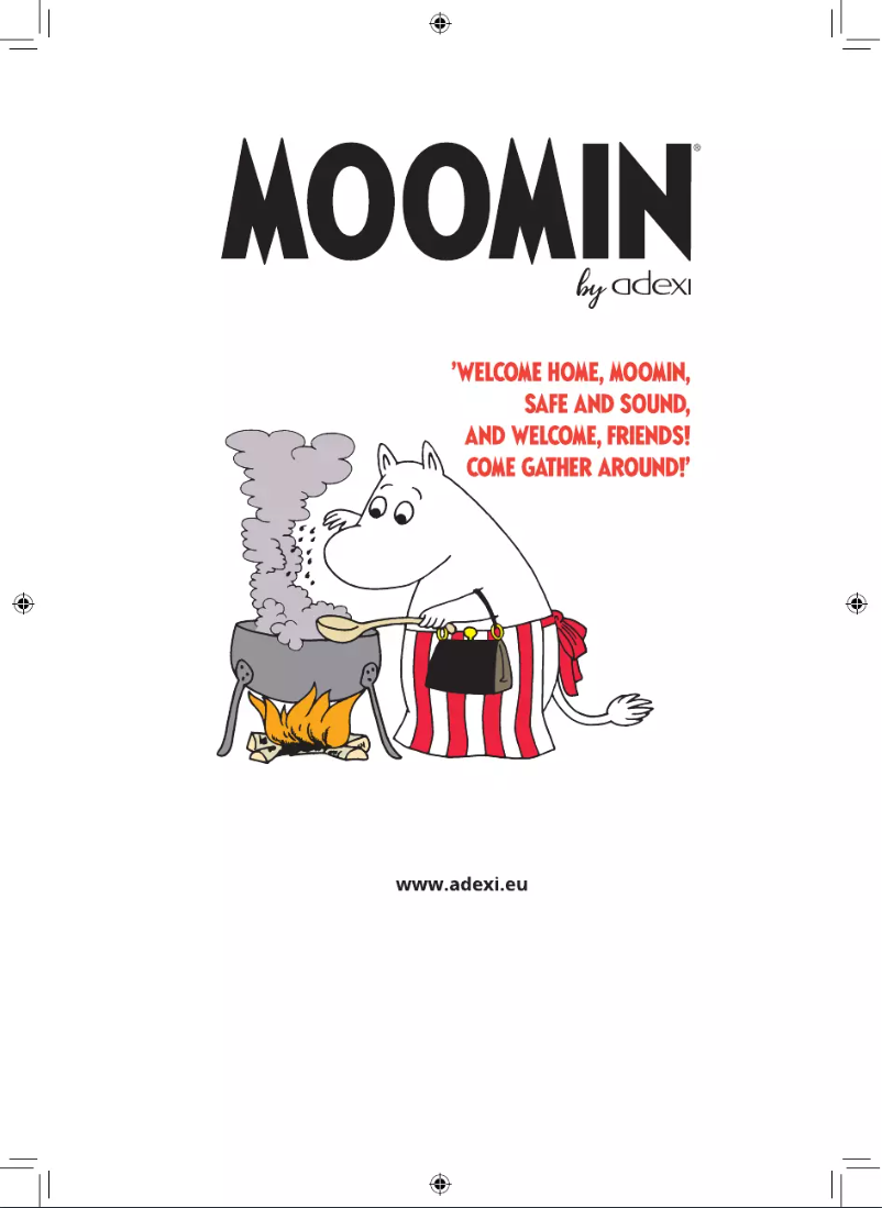 Page n°1 - Manuel utilisateur Moomin 19140001