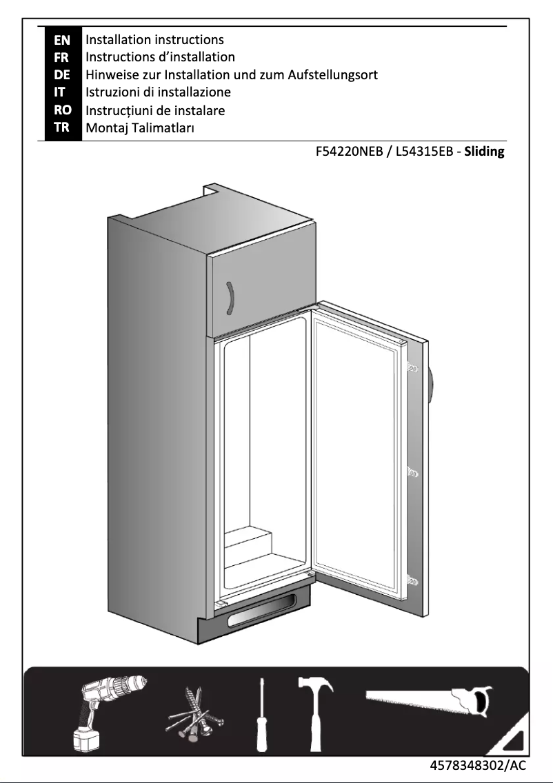 Page 1 de la notice Manuel utilisateur Grundig GFNI22610