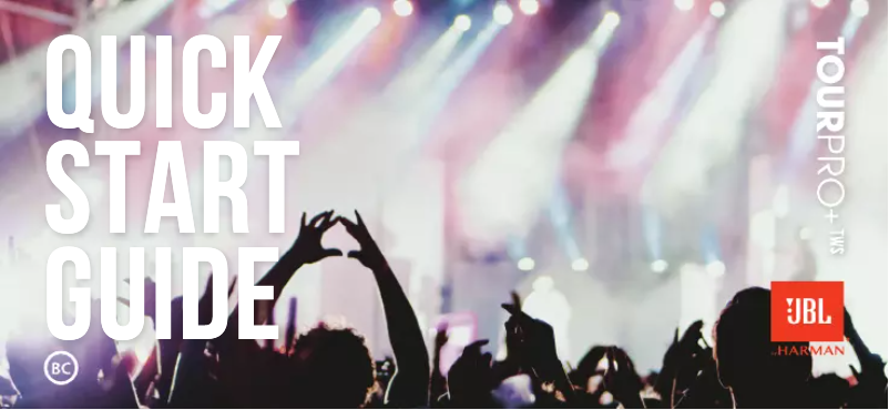 Page 1 de la notice Manuel utilisateur JBL Tour Pro+ TWS