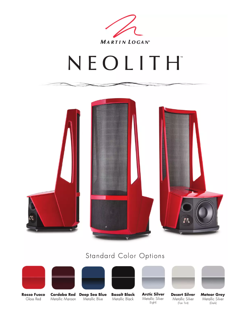 Image de la première page du manuel de l'appareil Neolith