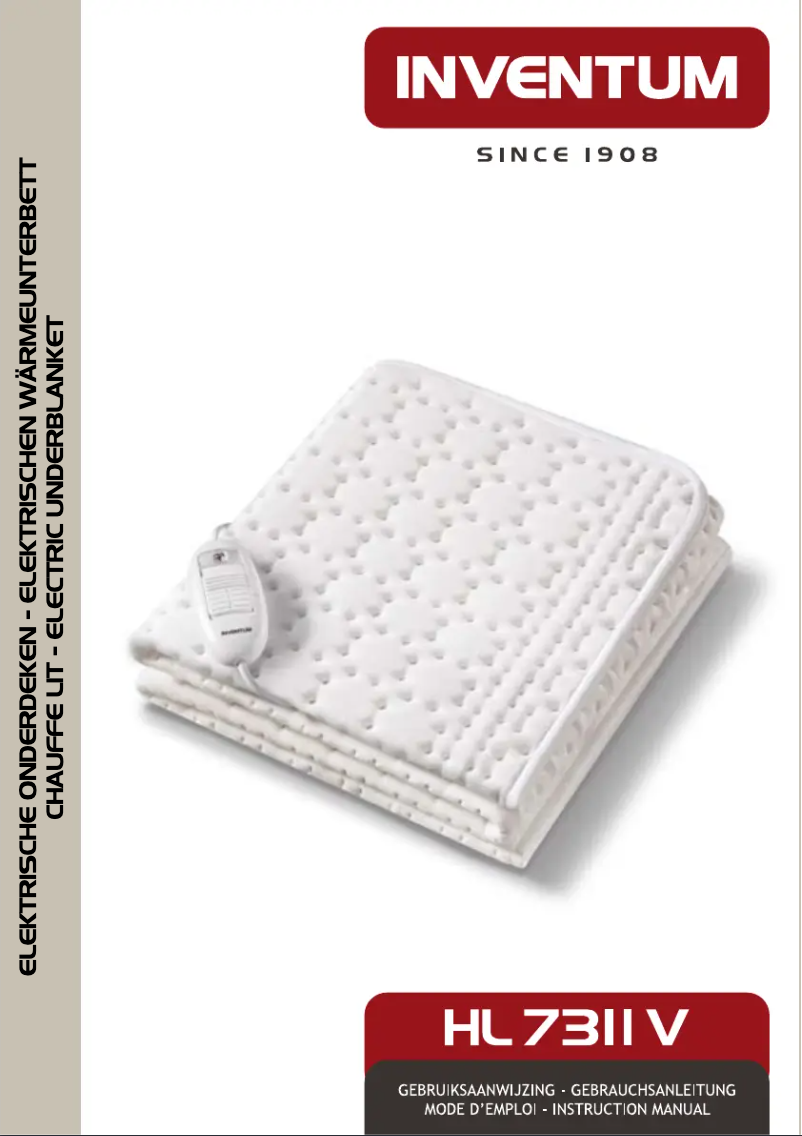 Image de la première page du manuel de l'appareil HL7311V