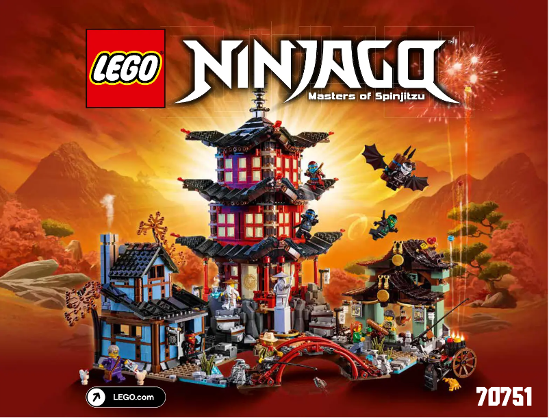 Page 1 of the manual User Manual Lego Ninjago 70751