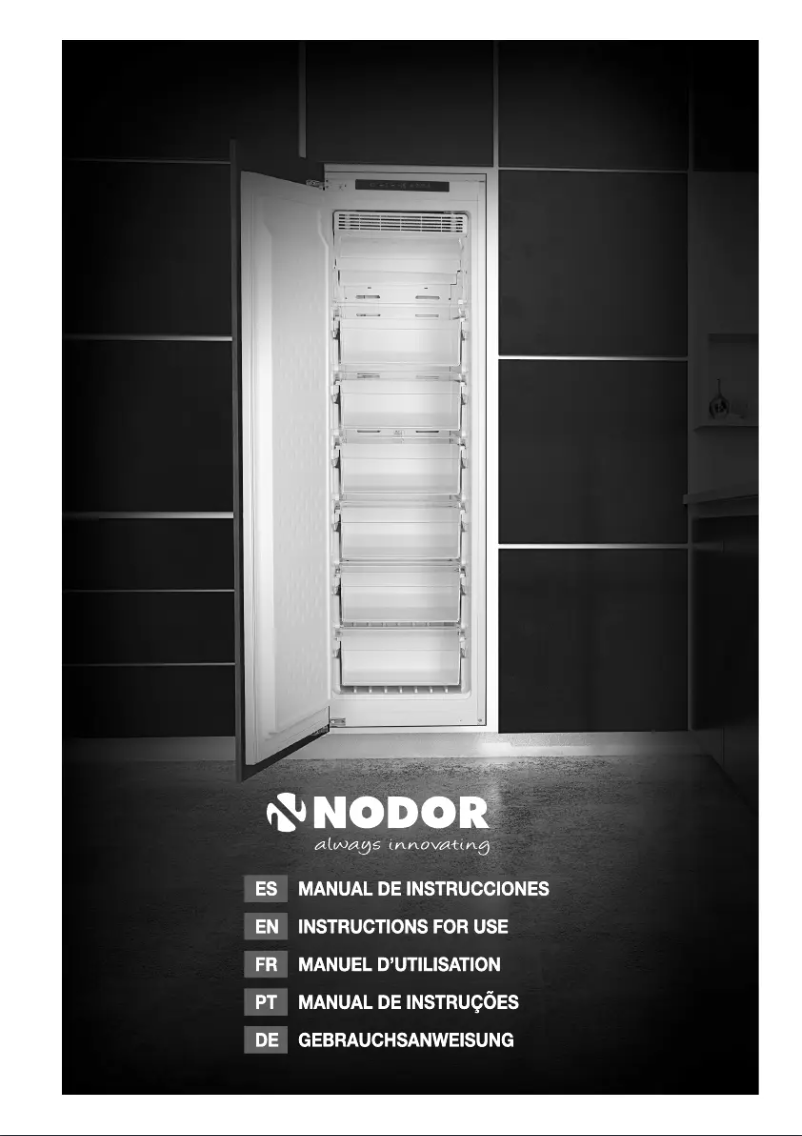 Page 1 de la notice Manuel utilisateur Nodor NorFrost ICE 177 TNF BI