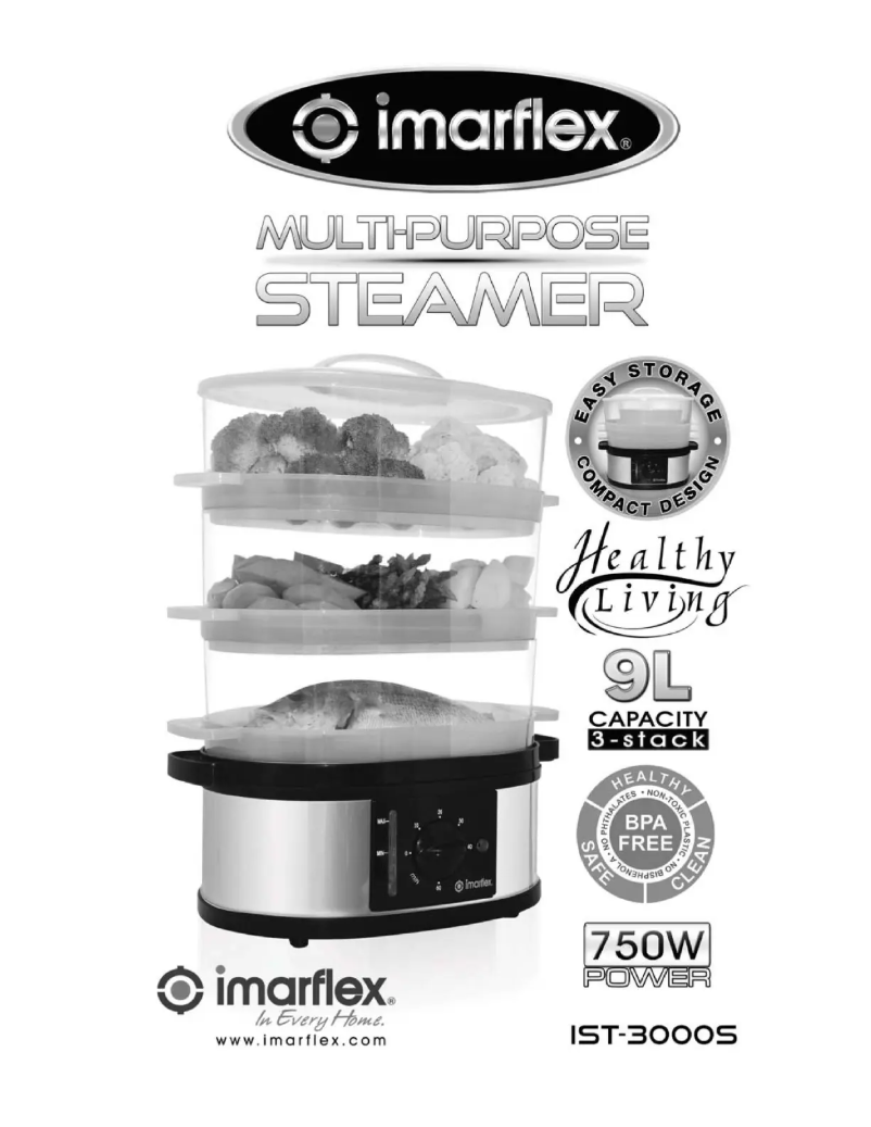 Page 1 of the manual User Manual Imarflex IST-3000S